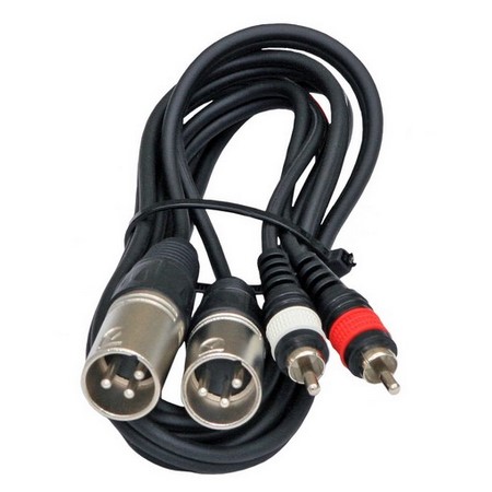 Cble RCA / XLR mle 1.5m